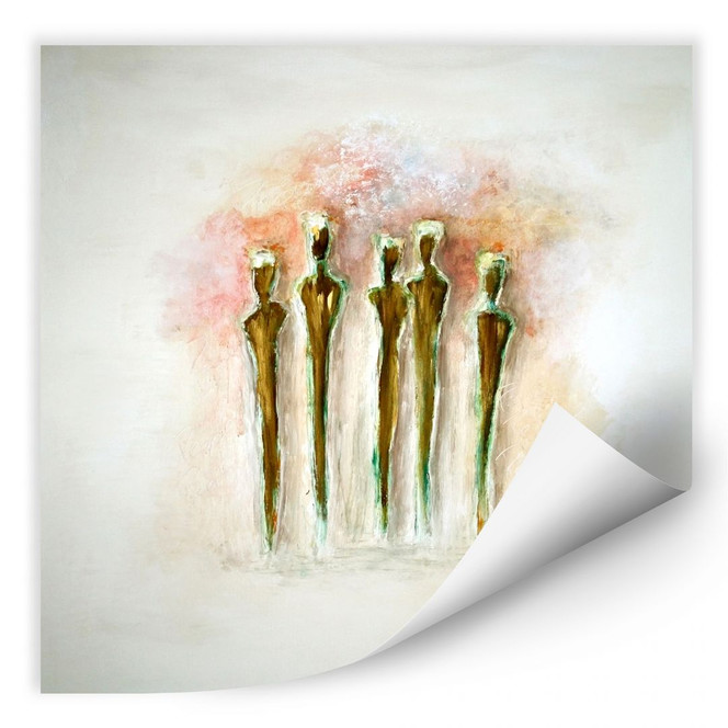 Wallprint Melz - People - quadratisch