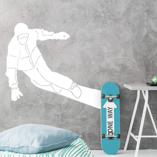 Wandtattoo Snowboarder 03