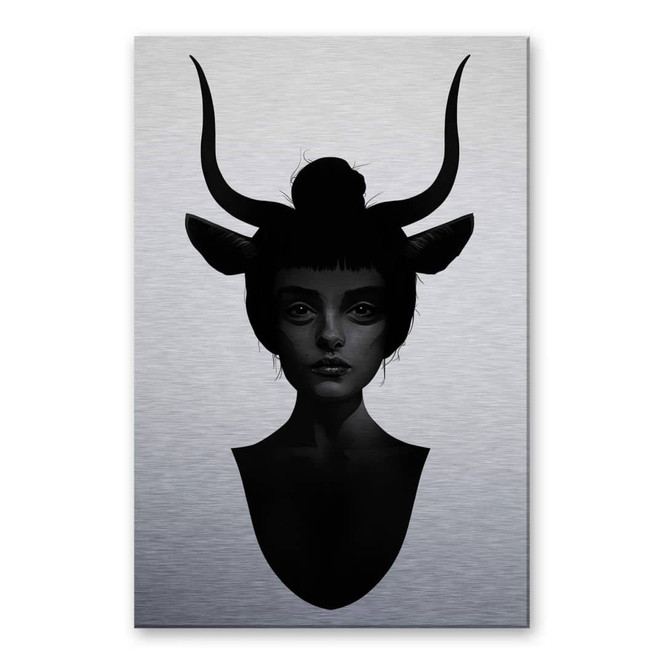 Alu-Dibond Bild mit Silbereffekt Ireland - I Have Seen