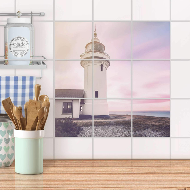 Klebefliesen - Lighthouse - 9er Set