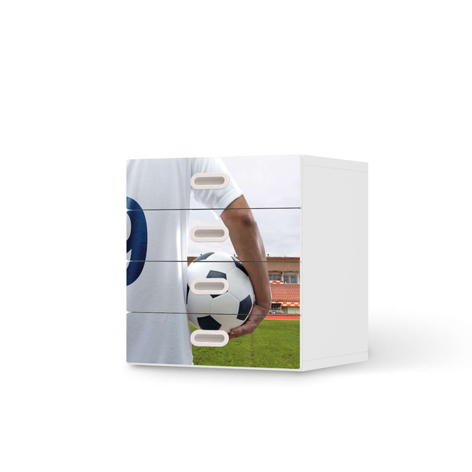 Klebefolie IKEA Stuva / Fritids Kommode - 4 Schubladen - Footballmania- Bild 1