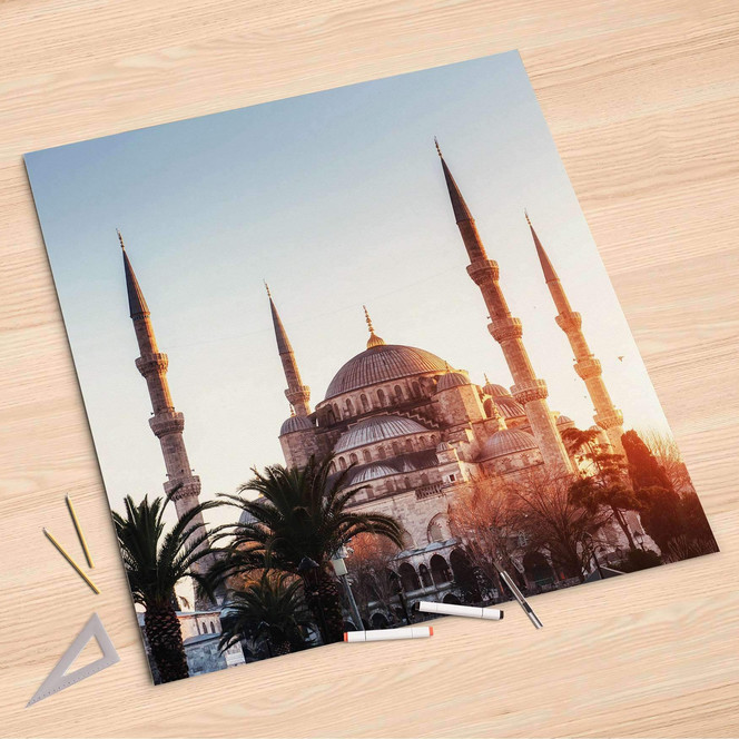 Folienbogen (90x90cm) - Blue Mosque- Bild 1