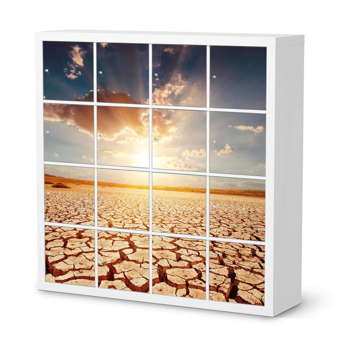 Möbelfolie IKEA Expedit Regal 16 Türen - Savanne- Bild 1