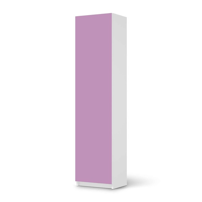 Möbelfolie IKEA Pax Schrank 201cm Höhe - 1 Tür - Flieder Light- Bild 1