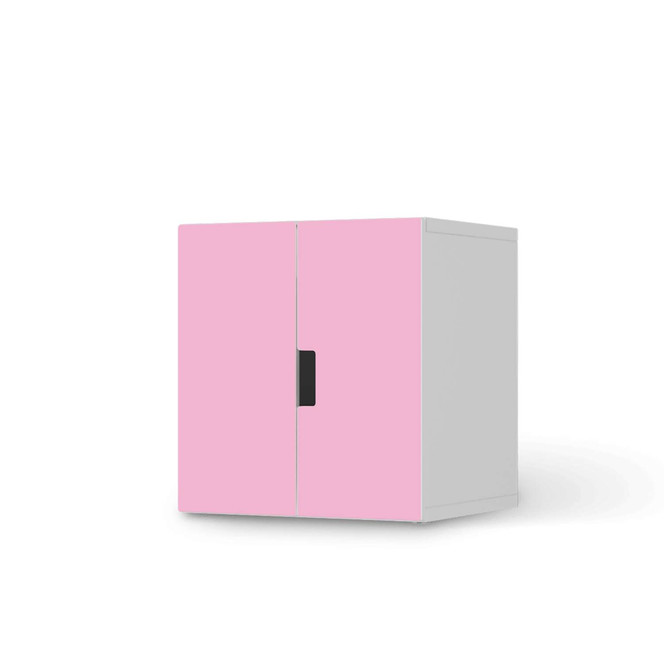 Möbelfolie IKEA Stuva / Malad Schrank - 2 kleine Türen - Pink Light- Bild 1