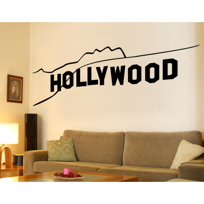 Wandtattoo Hollywood