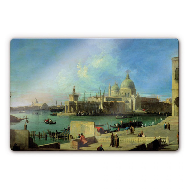 Glasbild Canaletto - Santa Maria della Salute