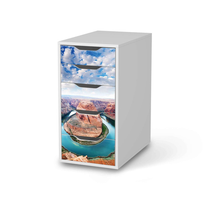 Klebefolie IKEA Alex 5 Schubladen - Grand Canyon- Bild 1