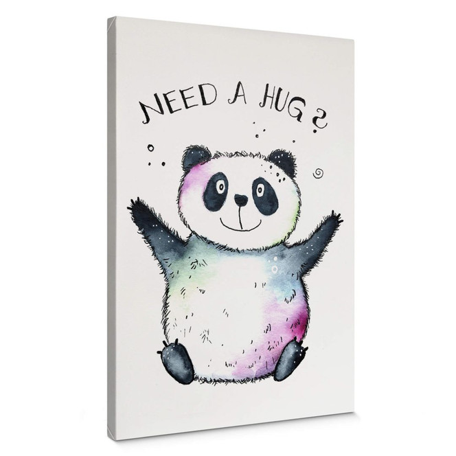 Leinwandbild Hagenmeyer - Happy Panda