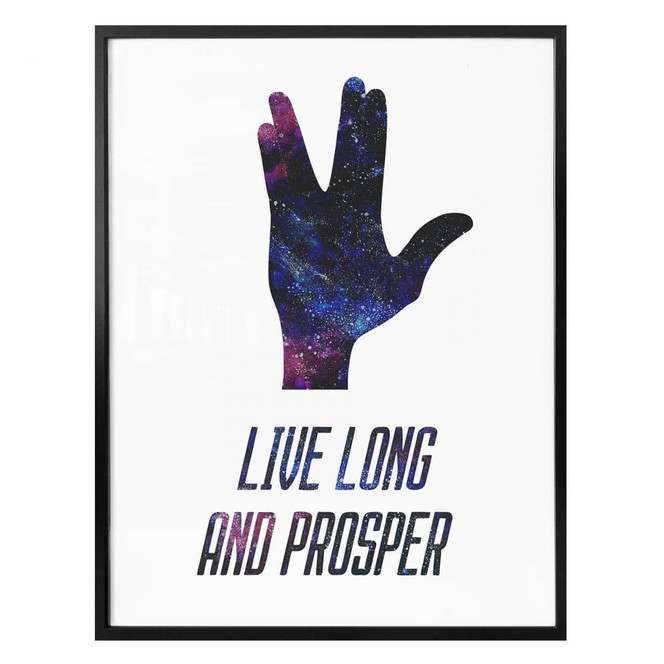 Poster Live long and prosper