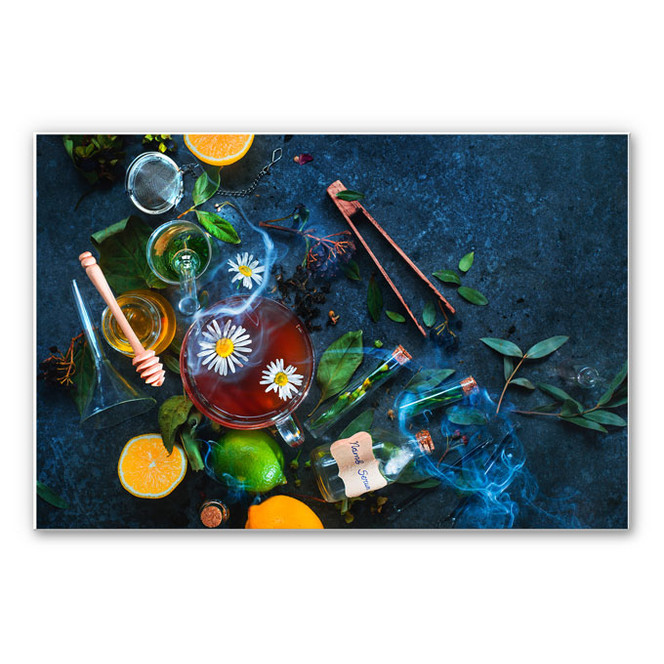 Hartschaumbild Belenko - Chamomile and Tea