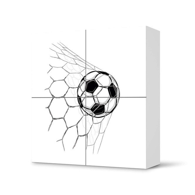 Klebefolie IKEA Besta Schrank 4 Türen - Eingenetzt- Bild 1