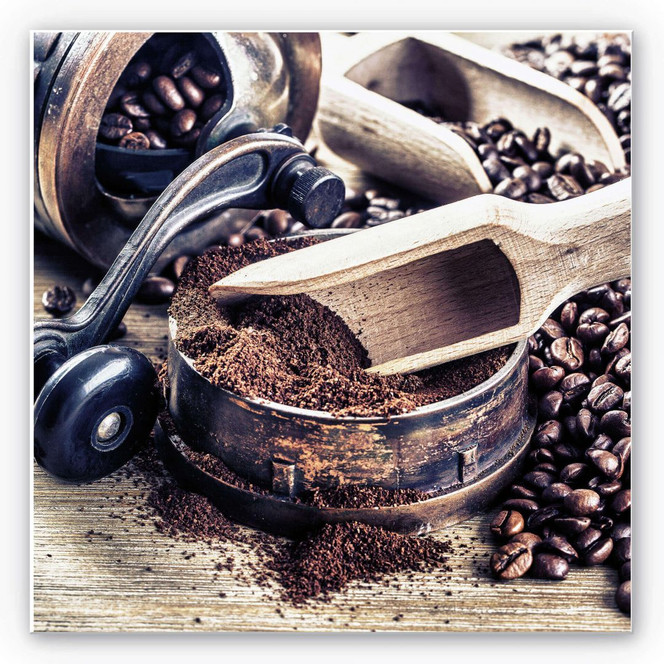 Wandbild Kaffeeduft - quadratisch