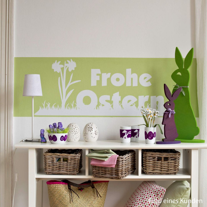 Wandtattoo Frohe Ostern 2