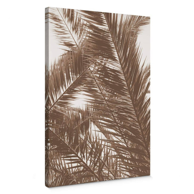 Leinwandbild Palmwedel