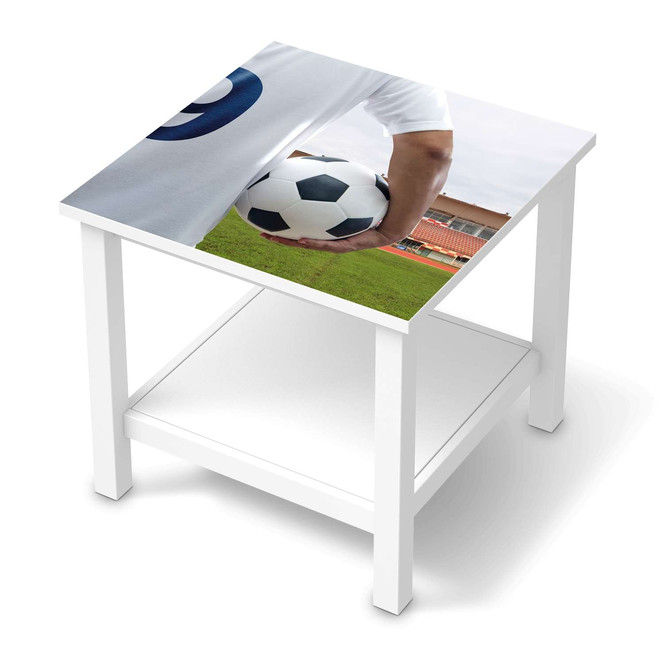 Möbel Klebefolie IKEA Hemnes Tisch 55x55cm - Footballmania- Bild 1