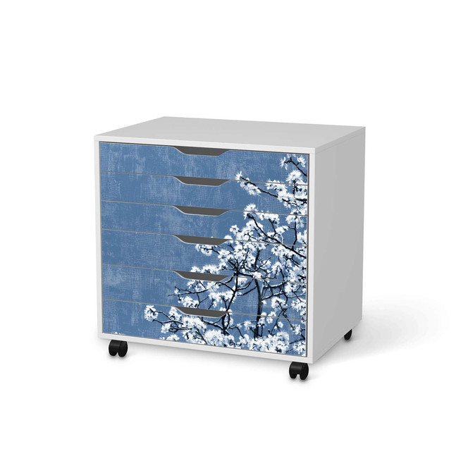 Möbelfolie IKEA Alex Rollcontainer 6 Schubladen - Spring Tree- Bild 1