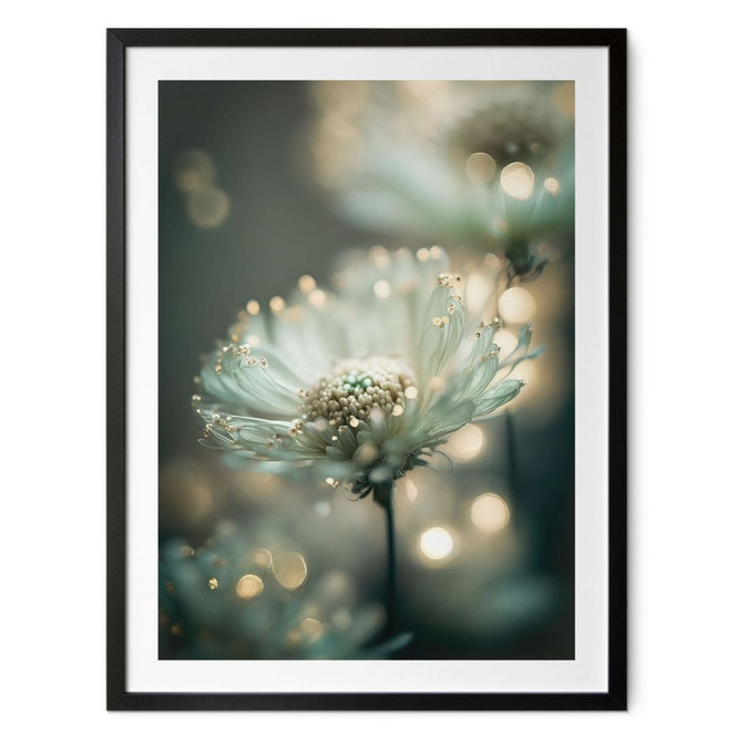 Poster Zartes Funkeln der Blüten - Treechild