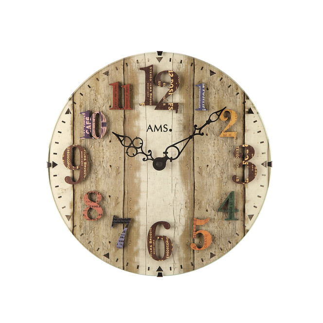 Wanduhr Holzgehäuse