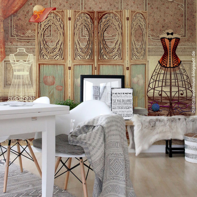 Fototapete Ankleidezimmer einer Prinzessin