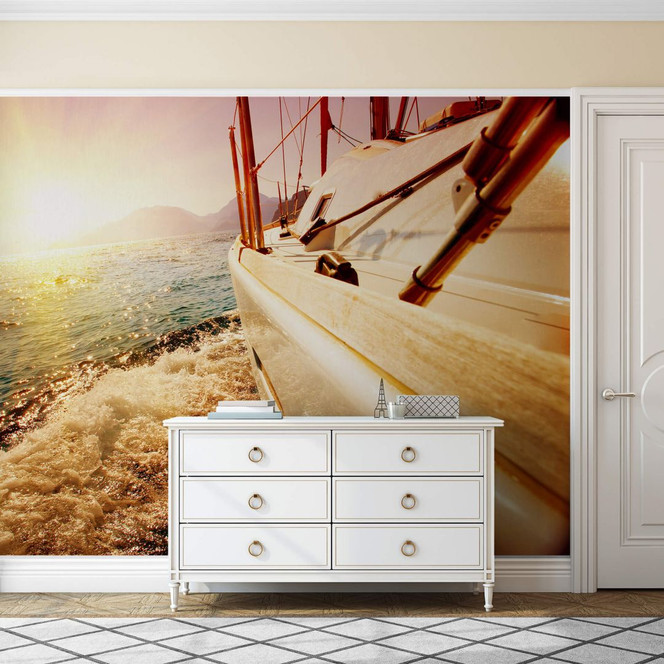 Fototapete Segeltörn - 384x260cm - Bild 1
