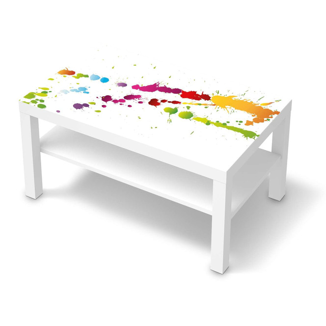 Möbelfolie IKEA Lack Tisch 90x55cm - Splash 2- Bild 1