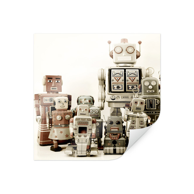 Poster Versammlung der Roboter