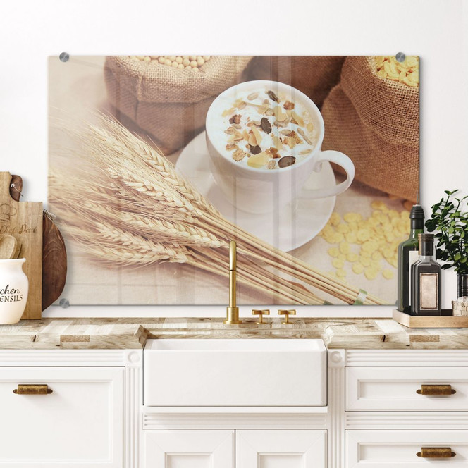 Spritzschutz Frühstücksstarter