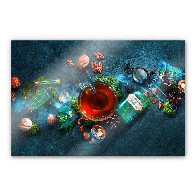 Acrylglasbild Belenko - Nuts and Tea