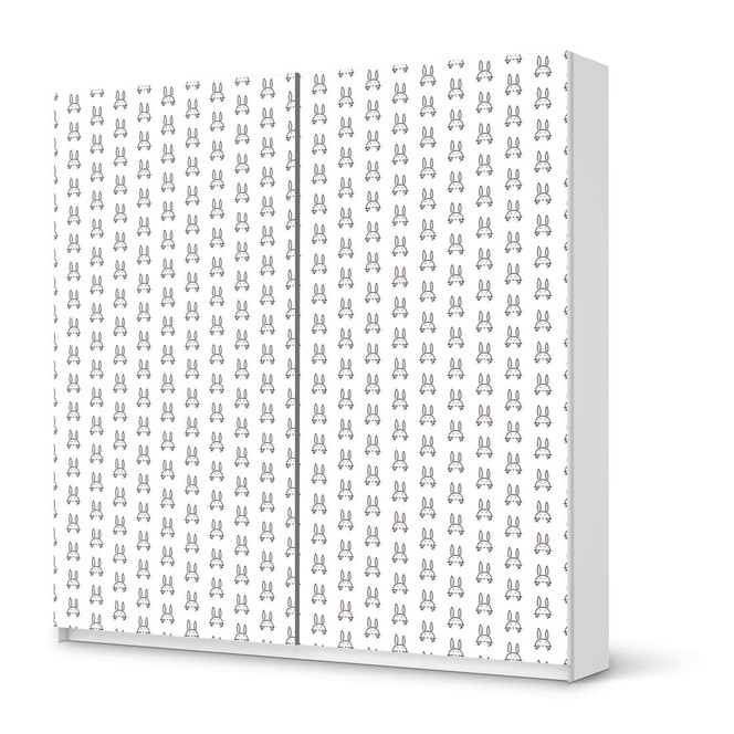 Möbel Klebefolie IKEA Pax Schrank 201cm Höhe - Schiebetür - Hoppel- Bild 1