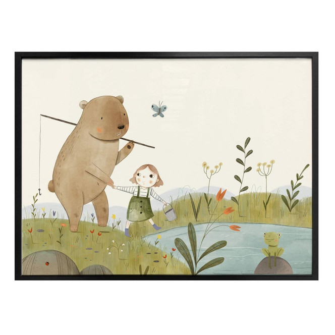 Poster Loske - Anglerfreunde