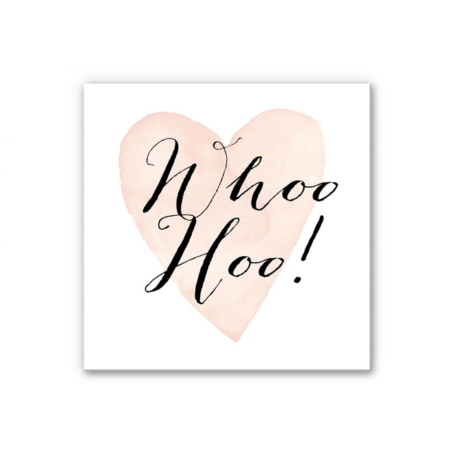 Wandbild Confetti & Cream - Whoo Hoo