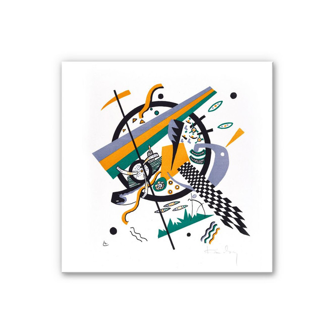 Wandbild Kandinsky - Kleine Welten 4 