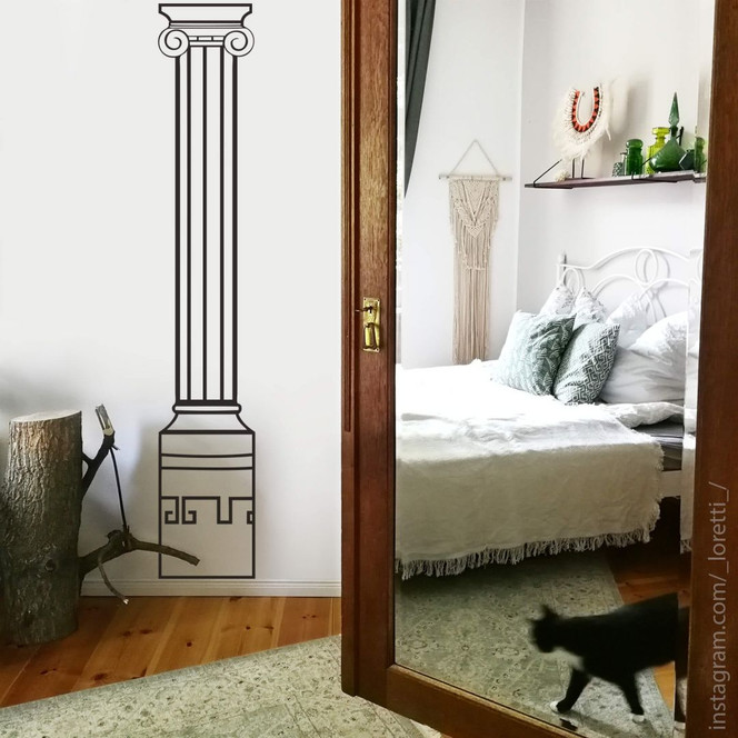 Wandtattoo Säule mit Muster