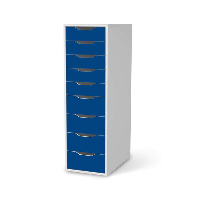 Folie IKEA Alex 9 Schubladen - Blau Dark- Bild 1