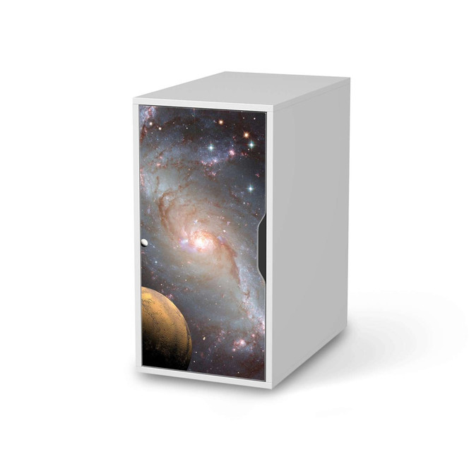 Möbelfolie IKEA Alex Schrank - Milky Way- Bild 1