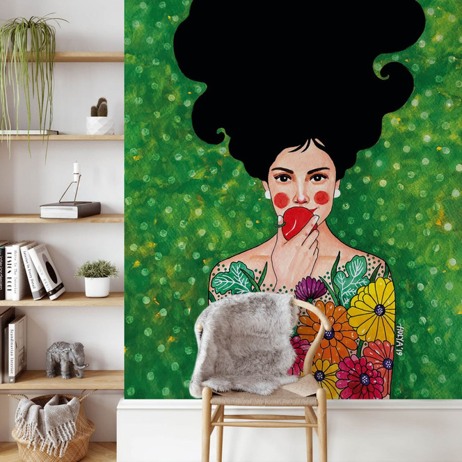 Fototapete Hülya - Der rote Apfel