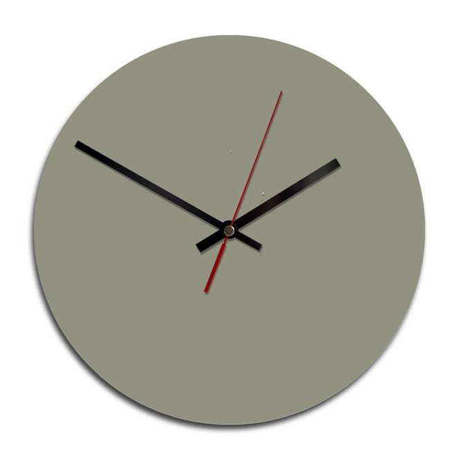 Holz-Wanduhr - Lykke olive