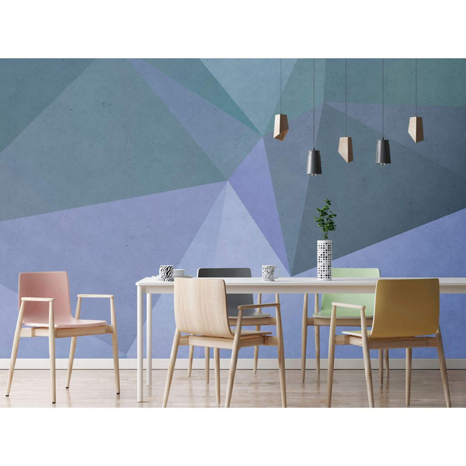 Livingwalls Fototapete Walls by Patel polygonal 2 - Bild 1
