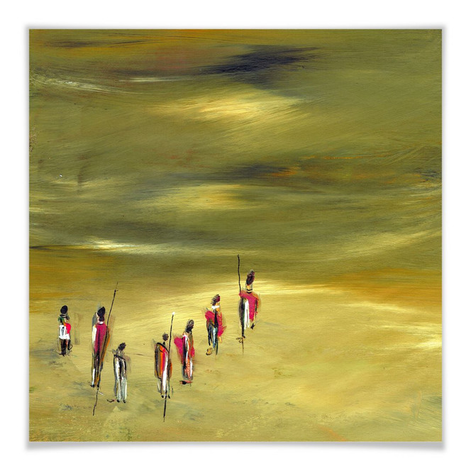 Poster Niksic - Die Wanderer