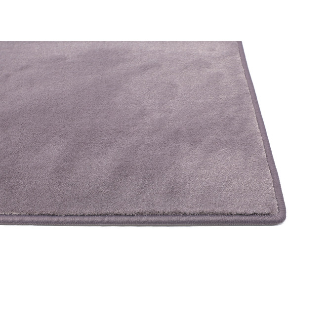 Samantha Velours Kettelteppich Wunschmass in Malve