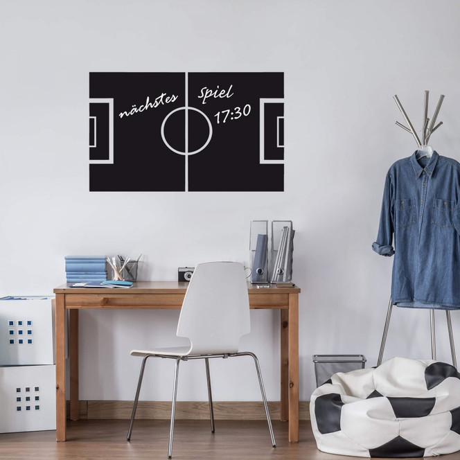 Tafelfolie Fussballfeld