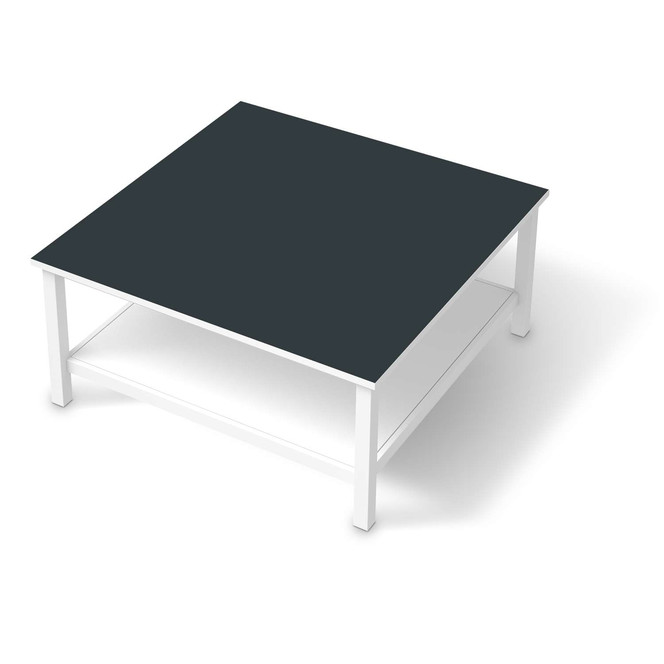 Klebefolie IKEA Hemnes Tisch 90x90cm - Blaugrau Dark- Bild 1