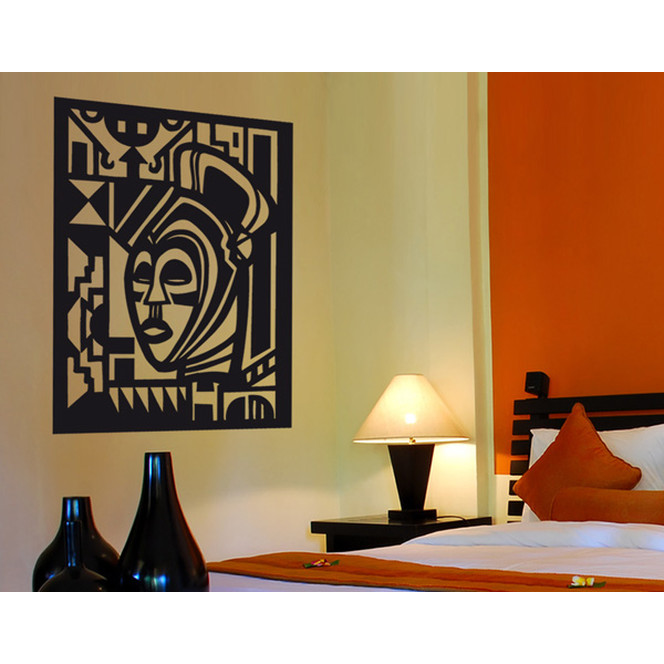 Wandtattoo African Art