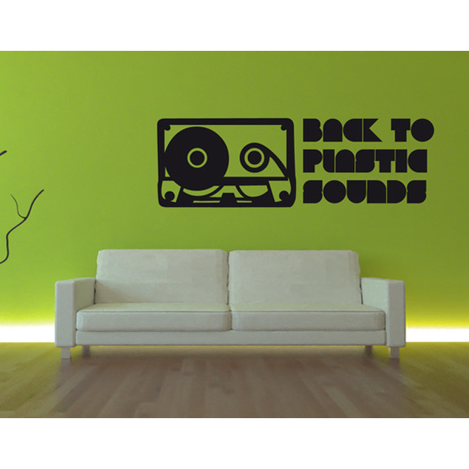 Wandtattoo Plastic Sounds