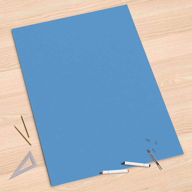 Folienbogen (80x120cm) - Blau Light- Bild 1