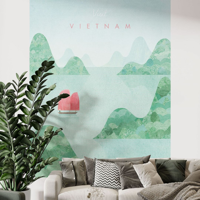 Fototapete Reisetapete Halong-Bucht auf Vietnam-Reisen - Rivers