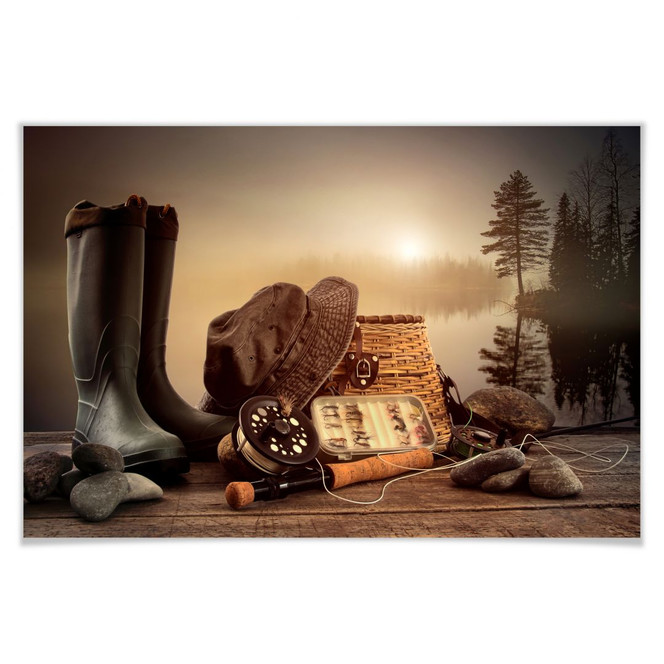 Poster Angel-Stillleben