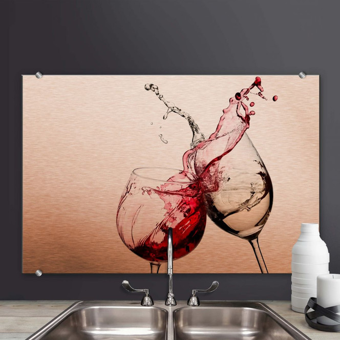 Spritzschutz Weingläser