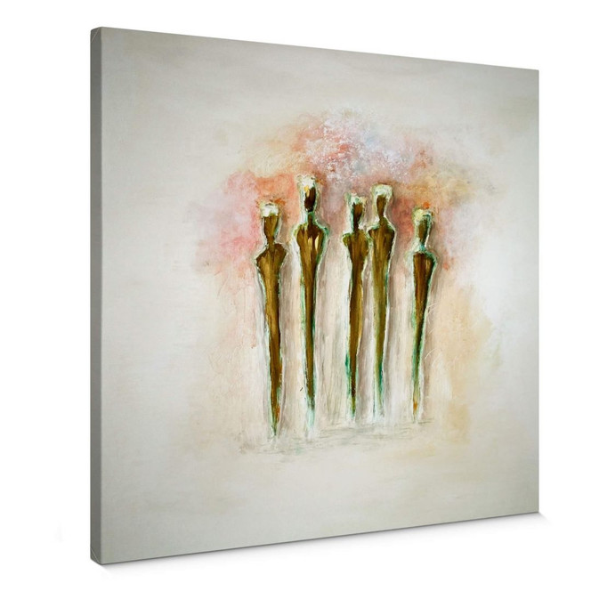 Leinwandbild Melz - People - quadratisch